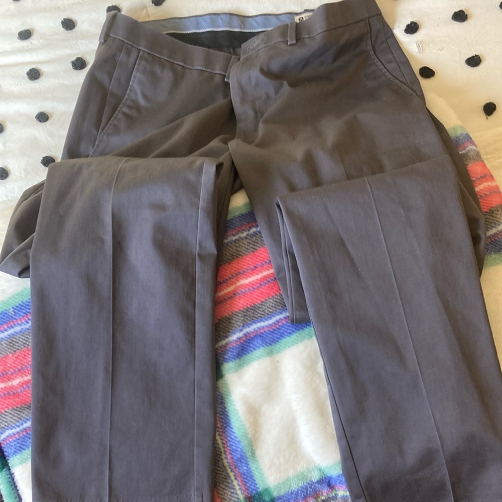 Haggar grey pants w36